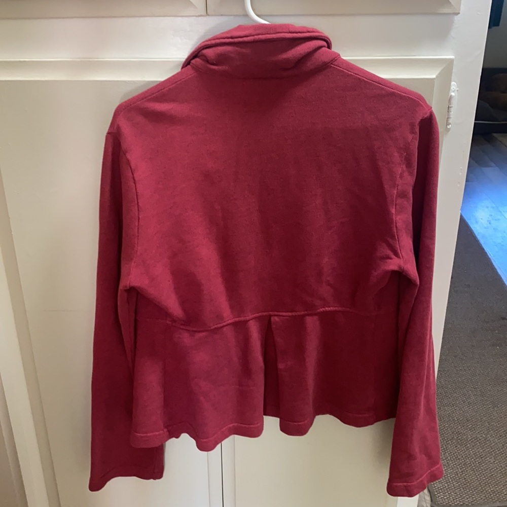 Red sweater jacket - Picture 6 of 6